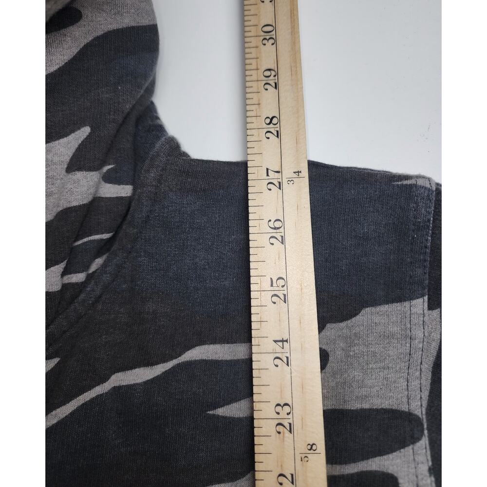 Burnside unisex M camo full zip comfy Hoodie gorpcore cabincore outdoor workwear - Picture 10 of 10